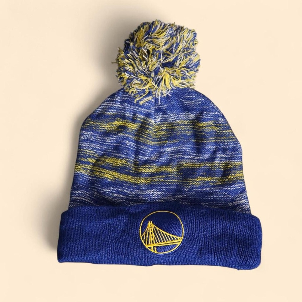Golden State Warriors Pom Beanie
